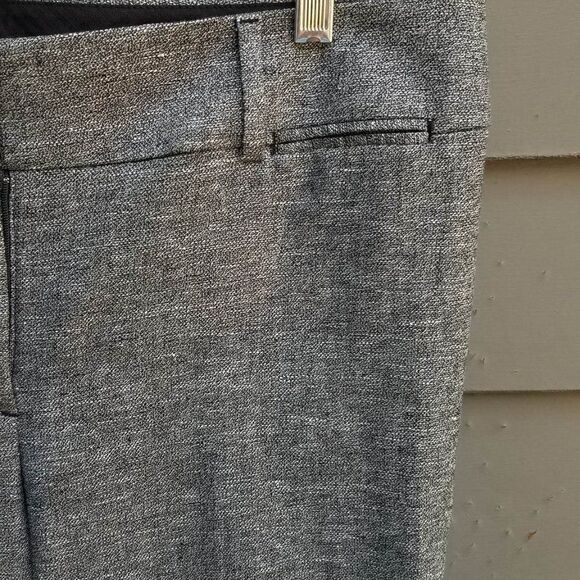 NWT Loft Tweed Linen Blend Julie Trouser Size 8 - Picture 9 of 12